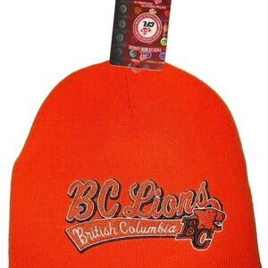 BC Lions Orange Knit Beanie - British Columbia CFL